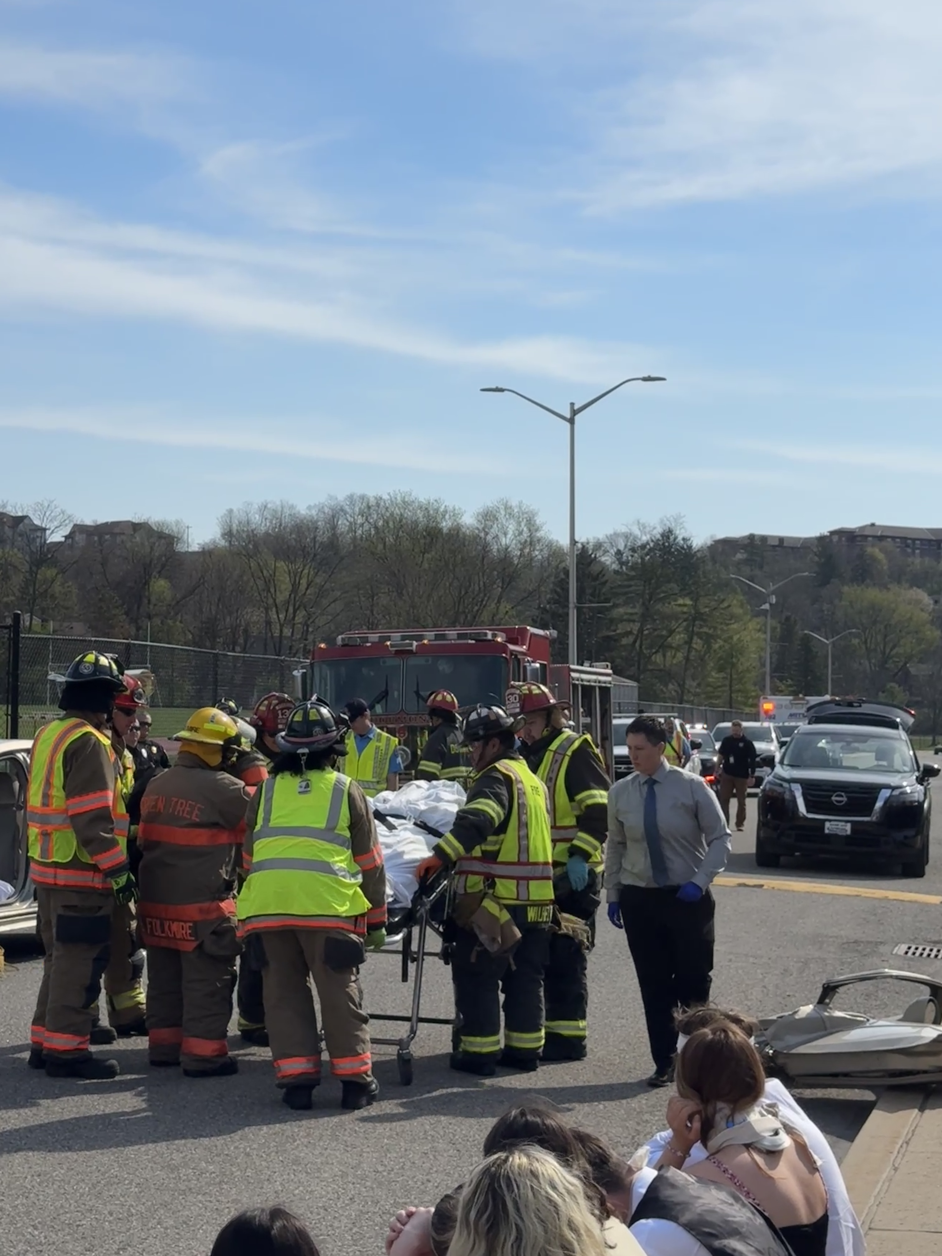 Mock Car Crash at Keystone Oaks High School — April 2026